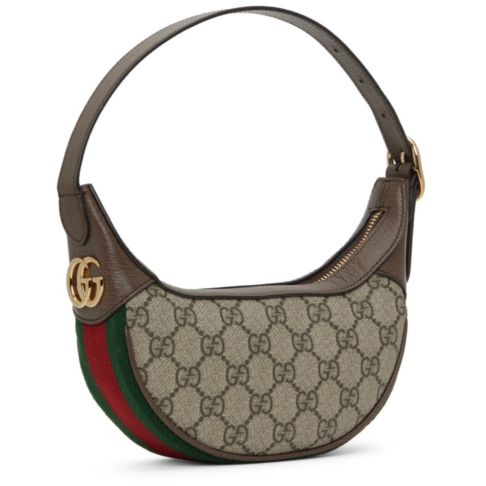 Gucci Brown Mini GG Ophidia Bag